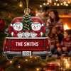 Personalized Acrylic Ornament – Christmas Gift For Family – Joy Rides With Us