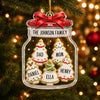 Personalized Acrylic Ornament – Christmas Gift For Family – Our Sweet Family