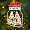 Personalized Acrylic Ornament – Christmas Gift For Family – Our Sweet Family