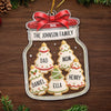 Personalized Acrylic Ornament – Christmas Gift For Family – Our Sweet Family