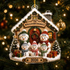 Personalized Acrylic Ornament – Christmas Gift For Family – Our Little Wonderland