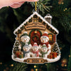 Personalized Acrylic Ornament – Christmas Gift For Family – Our Little Wonderland
