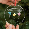 Personalized Glass Ornament - Christmas Gift For Sister, Brother, Sibling - Forever My Sibling