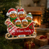 Personalized Acrylic Ornament – Christmas Gift For Family – Baked to Be Together