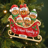 Personalized Acrylic Ornament – Christmas Gift For Family – Baked to Be Together