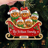 Personalized Acrylic Ornament – Christmas Gift For Family – Baked to Be Together