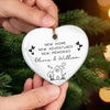 Personalized Ceramic Ornament – Christmas, Housewarming Gift For New Homeowners, Couple, Newlyweds – New Home, New Adventures