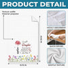 Personalized Kitchen Towel – Birthday Gift For Daughter, Family – Wildflowers Never Fade