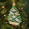 Personalized Acrylic Ornament – Christmas Gift For Family – Love Grows Here
