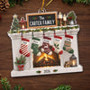 Personalized Acrylic Ornament – Christmas Gift For Family – Where Every Stocking Belongs