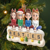 Personalized Acrylic Ornament – Christmas Gift For Sister, Bestie, Best Friend – Always There, Always Us