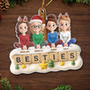 Personalized Acrylic Ornament – Christmas Gift For Sister, Bestie, Best Friend – Always There, Always Us