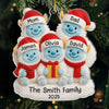 Personalized Acrylic Ornament – Christmas Gift For Family – Our Merry Bunch