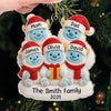 Personalized Acrylic Ornament – Christmas Gift For Family – Our Merry Bunch