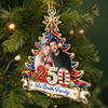 Personalized Photo Acrylic Ornament – America 250th Anniversary Christmas Gift For Family – Together For The Holidays