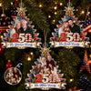 Personalized Photo Acrylic Ornament – America 250th Anniversary Christmas Gift For Family – Together For The Holidays