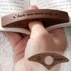 Personalized Book Page Holder - Gift For Book Lovers - Just One More Page
