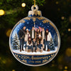 Personalized Photo Acrylic Ornament – America 250th Anniversary Christmas Gift For Family – Bright Moments Together Always