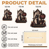 Personalized 2-Layered Wooden Plaque – Halloween, Anniversary Gift For Couple – Our Forever Gothic Love