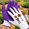 Personalized Coated Grip Gardening Gloves – Gift For Gardeners – Plant Joy Daily