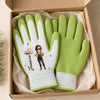 Personalized Coated Grip Gardening Gloves – Gift For Gardeners – Plant Joy Daily