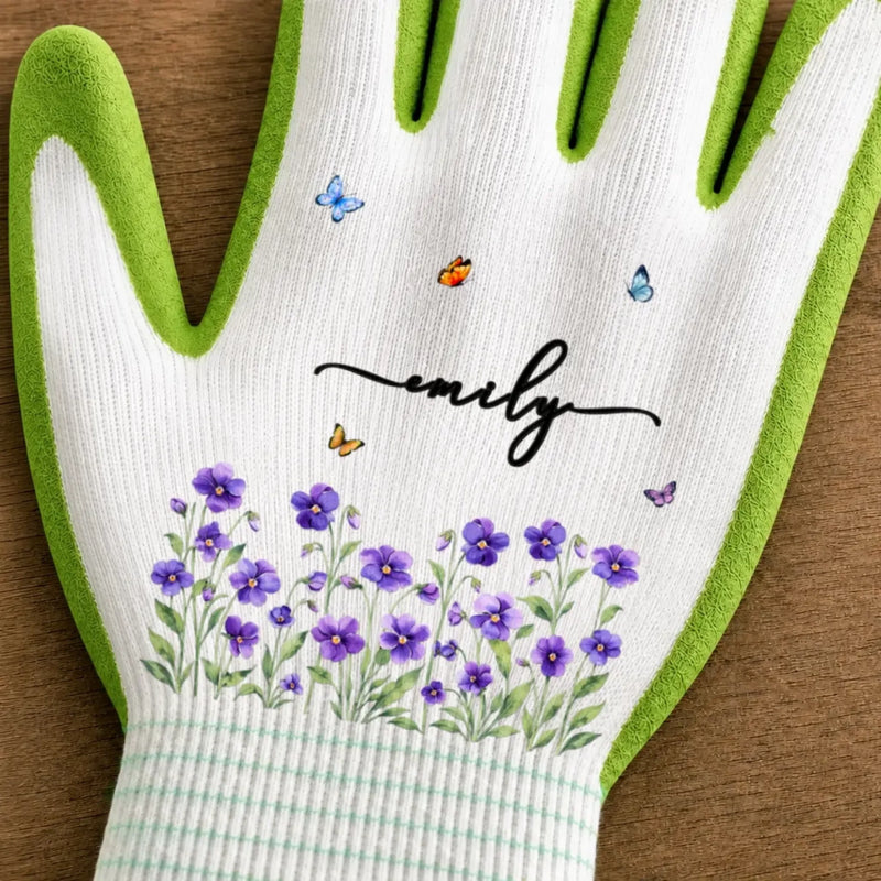 Personalized Coated Grip Gardening Gloves – Gift For Gardeners – Every Seed Matters