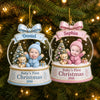 Personalized Acrylic Ornament – Christmas, Baby Shower Gift For New Parents, Baby – The Littlest Christmas Joy