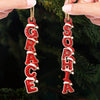 Personalized Wood Ornament – Christmas Gift For Family – Built Of Names, Bound By Love