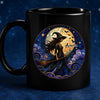 Personalized Black Mug – Halloween Witchy Gift For Sister, Bestie, Best Friend - Magic In The Moonlight