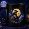 Personalized Black Mug – Halloween Witchy Gift For Sister, Bestie, Best Friend - Magic In The Moonlight