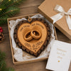 Personalized Wood Ornament – Christmas, Anniversary Gift For Couple – Mr & Mrs Forevermore