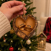 Personalized Wood Ornament – Christmas, Anniversary Gift For Couple – Forever Is Ours