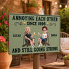 Personalized Home Decor Metal Sign - Anniversary Gift For Couple - Us Feels Right