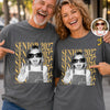 Personalized Photo Comfort T-Shirt - Back To School Gift For Family - Coming To Success