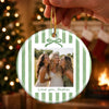 Personalized Photo Ceramic Ornament – Gift For Sister, Bestie, Best Friend – Long Live Friendship