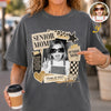 Personalized Photo Comfort T-Shirt - Back To School Gift For Family - Dream Big Finish Strong