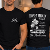 Personalized Couple T-shirt – Anniversary Gift For Couple, Newlyweds – Living Our Honeymoon Era