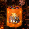 Personalized LED Light Bucket Bag – Halloween  Gift For Kids – Tiny Trickster