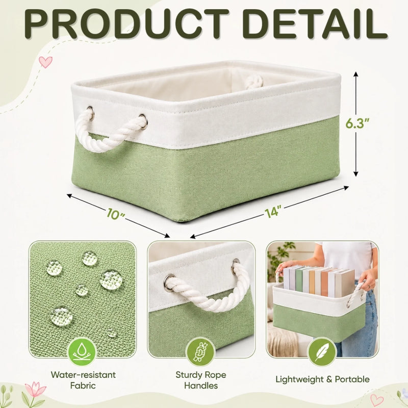 Personalized Storage Basket – Gift For Book Lovers – Where Stories Bloom