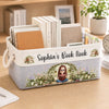 Personalized Storage Basket – Gift For Book Lovers – Where Stories Bloom
