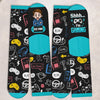 Personalized Crew Socks – Gift For Game Lovers - My Brain Lives Here