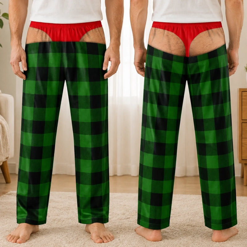 Personalized Pajama Pants - Christmas, Funny Gift For Men, Husband, Dad - Holiday Edition