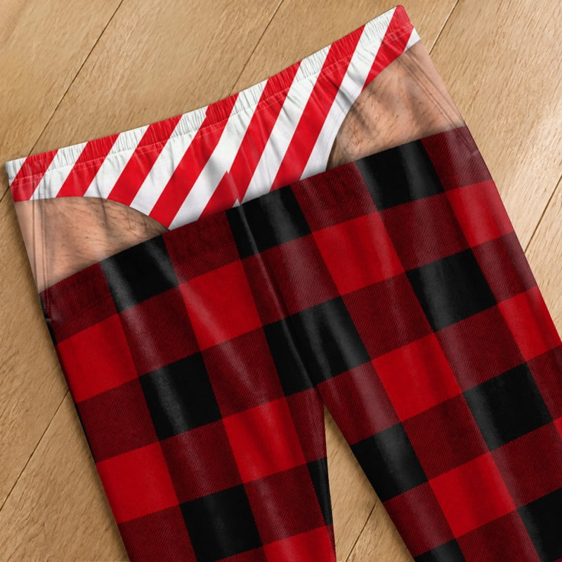 Personalized Pajama Pants - Christmas, Funny Gift For Men, Husband, Dad - Holiday Edition