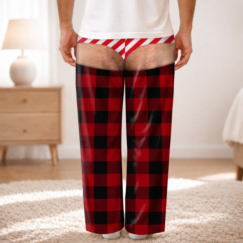 Personalized Pajama Pants - Christmas, Funny Gift For Men, Husband, Dad - Holiday Edition