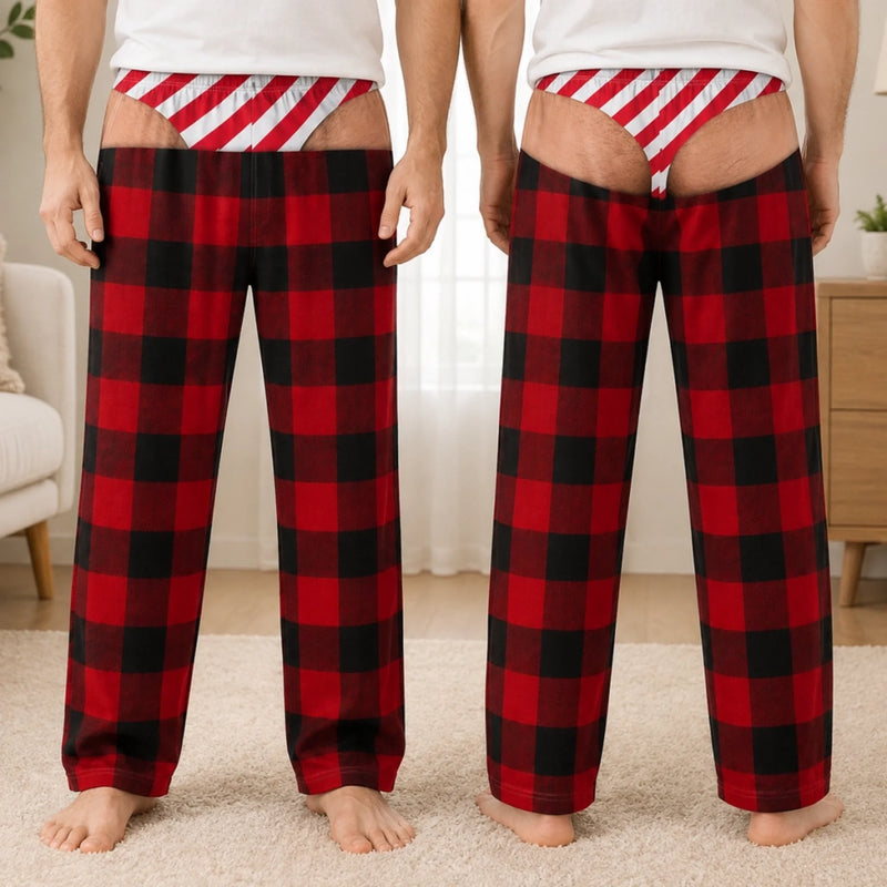 Personalized Pajama Pants - Christmas, Funny Gift For Men, Husband, Dad - Holiday Edition