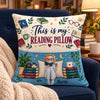 Personalized Pocket Pillow - Gift For Book Lovers - My Little Reading Retreat