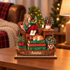 Personalized 2-Layered Wooden Plaque - Christmas Gift For Book Lovers - Soft Things Take Time