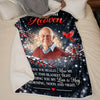 Personalized Photo Blanket – Sympathy Gift For Mom, Dad, Family – A Warm Hug From Afar