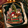Personalized Acrylic Ornament - Christmas Gift For Book Lovers - Cozy Starts Here