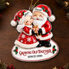 Personalized Acrylic Ornament - Christmas, Anniversary Gift For Couple - Forever Merry Together